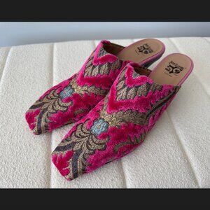 John Fluevog Super Fine Majesty Mule Heels